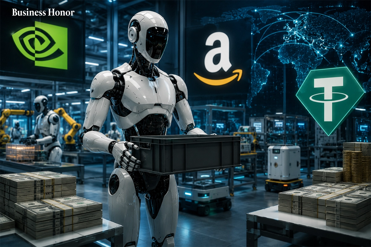  Why Nvidia, Amazon, and Tether Are Betting Billions on Humanoid Robots 